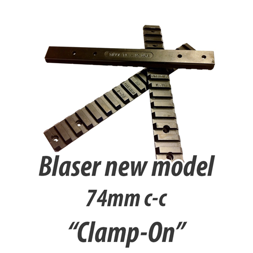Blaser 74mm - "Clamp On" - montage skinne - Picatinny/Stanag Rail 